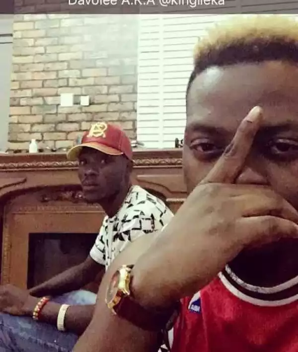 Olamide & His Newly Signed Rapper Davolee Show Off Their Freestyle Rap Skills – WATCH!